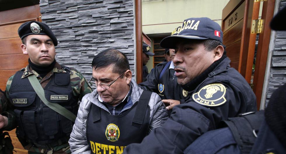 El pasado 3 de agosto fueron detenidos 22 miembros de ‘Los Intocables Ediles’. (Foto: Andina)