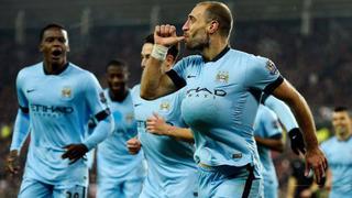 Premier League: Manchester City goleó 4-1 y sigue de escolta