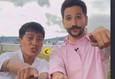 Camilo y Waldir Maqque cocinaron papas a la huancaína en redes sociales