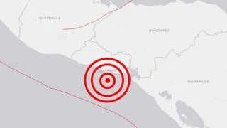 Fuerte sismo de magnitud 5,4 sacude El Salvador