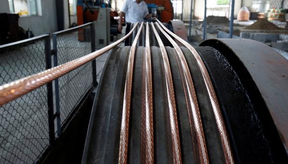 Las existencias de cobre en los almacenes de la LME saltaron en 40.600 toneladas a 220.325 toneladas. (Foto: Reuters)