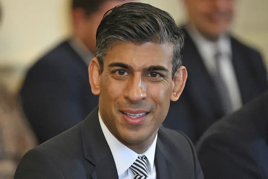 Britain's Chancellor of the Exchequer Rishi Sunak attends a cabinet meeting at 10 Downing Street, London, on May 24, 2022. (Daniel Leal - AFP Pool).