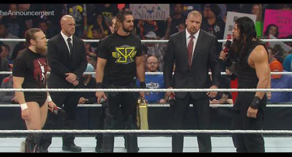 Esta fue la decisión de Triple H. (Foto: Captura)