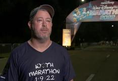 El hombre de EE.UU. que empezó a correr por diversión concluye su maratón número 100