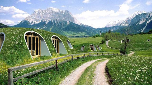 Una casa prefabricada que te permitirá vivir como un hobbit - 1