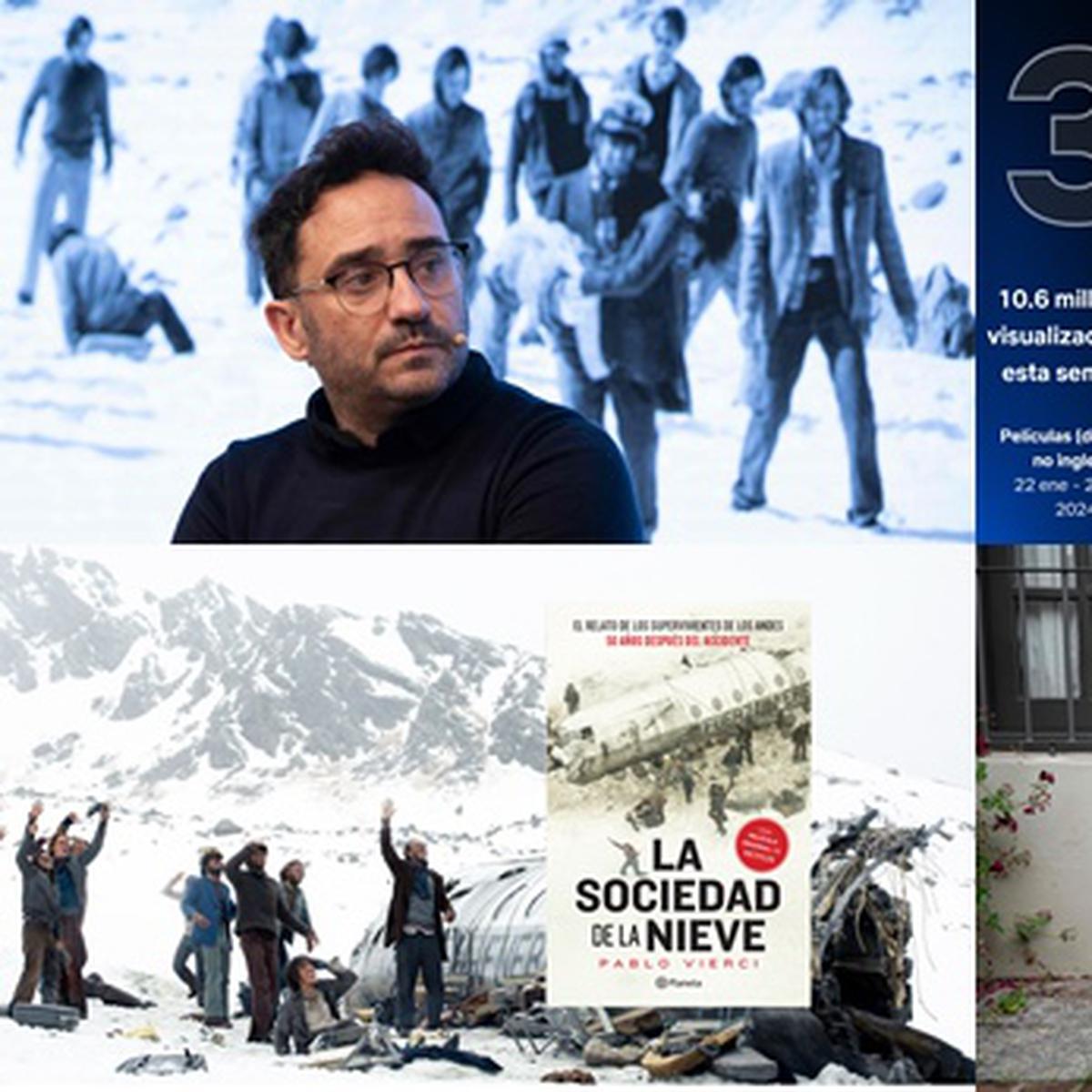 Será un Gran Día on Instagram: La Sociedad de la Nieve ❄️🛩️ Una película  drigida y adaptada por J. A. Bayona, basada en el libro de Pablo Vierci,  narra la trágica historia