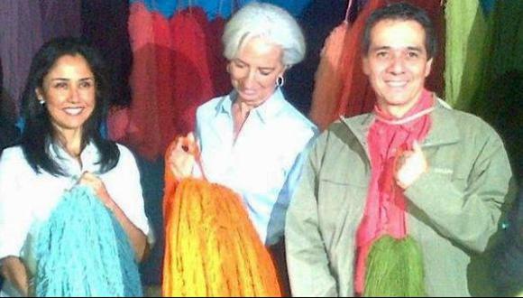 Christine Lagarde visitó hogares del programa Haku Wiñay
