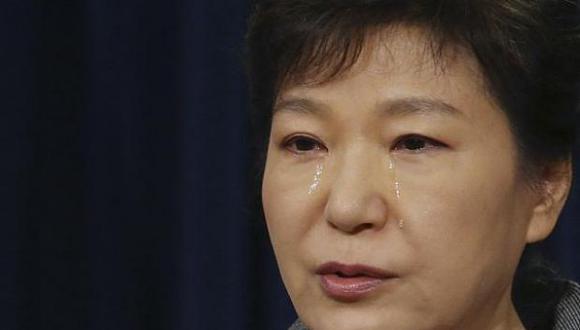 Park Geun-hye, ex presidenta de Corea del Sur.