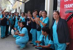 Enfermeras de Piura y Cusco volvieron a movilizarse por mejoras salariales