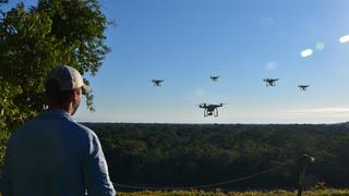 Utilizan drones y smartphones para monitorear más de tres millones de bosques amazónicos