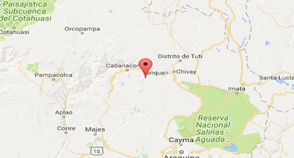 Se registraron 2 sismos en Arequipa.