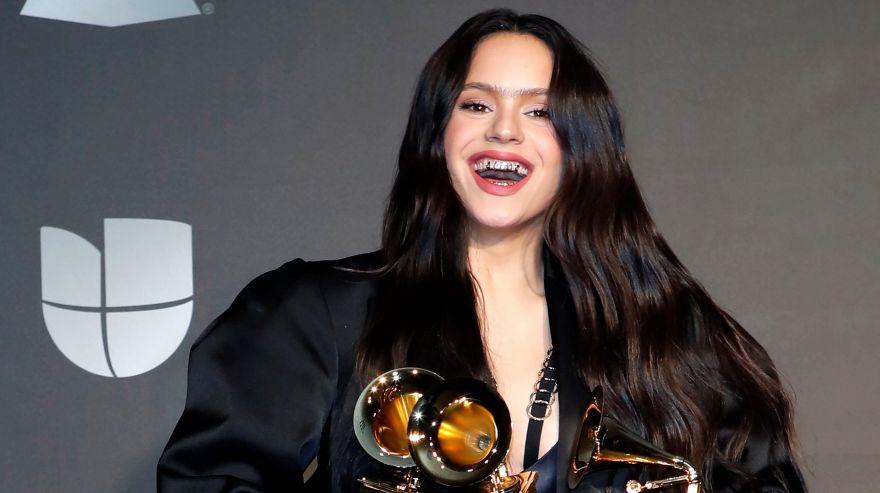 Rosalía ganó tres Grammy Latinos que redondean un año exitoso en su precoz carrera. (Foto: Agencia)