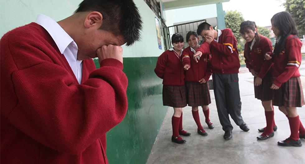 El 40% de los escolares ha sufrido de bullying en el Perú, según reveló una investigación. (Foto: Agencia Andina)