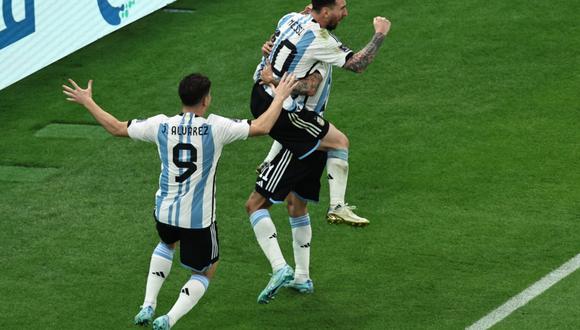 Argentina se lleva un resultado que lo pone en zona de clasificación a octavos de final. Ante Polonia definirá todo. | Foto: Daniel Apuy - GEC