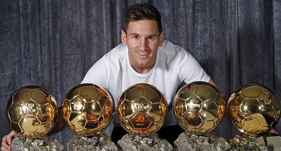 Lionel Messi ya suma cinco Balones de Oro de la FIFA en su carrera (FC Barcelona)