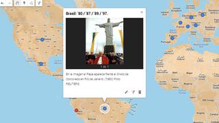 Países que más veces visitó Juan Pablo II [Mapa interactivo]