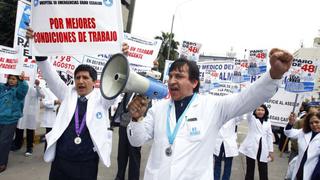 Gremios de salud anuncian frente único para huelga nacional