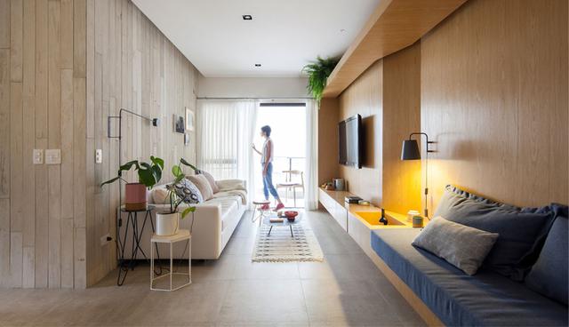 Este departamento tiene 96 m2 y se ubica en la ciudad de Sao Paulo, Brasil. Fue diseñado para que una pareja pueda vivir allí cómodamente. (Foto: Estudio BRA)