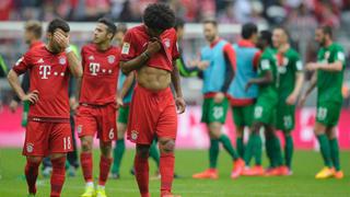 Bayern Múnich perdió 1-0 ante Augsburgo por Bundesliga (VIDEO)