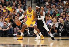 Con doble-doble de LeBron James, Lakers venció 114-104 a Spurs por la NBA