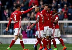 Bayern Munich "aplastó" 8-0 al Hamburgo por la Bundesliga
