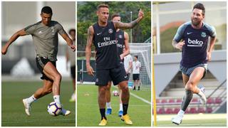 Cristiano, Neymar, Messi: ¿cuándo inician las Ligas de Europa?