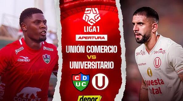 Universitario vs. Unión Comercio EN VIVO: minuto a minuto vía L1 MAX y DIRECTV