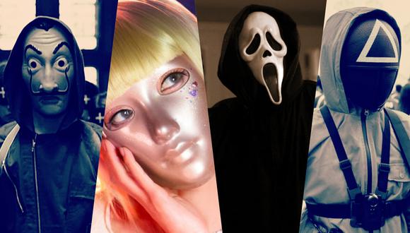 Algunas de las máscaras más emblemáticas de la ficción, y también la de la serie "La chica enmascarada".