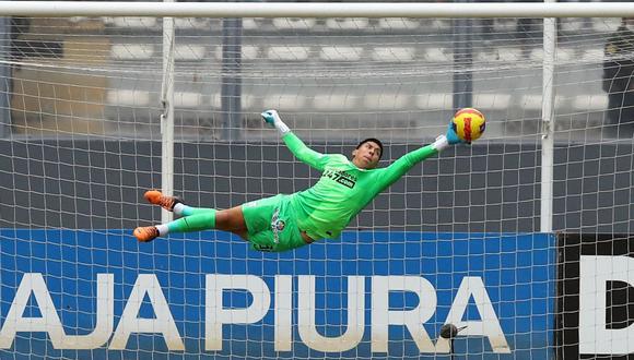 Saravia evitó la caída de Alianza Lima con hasta 7 atajadas. (Foto: Leonardo Fernández / GEC)