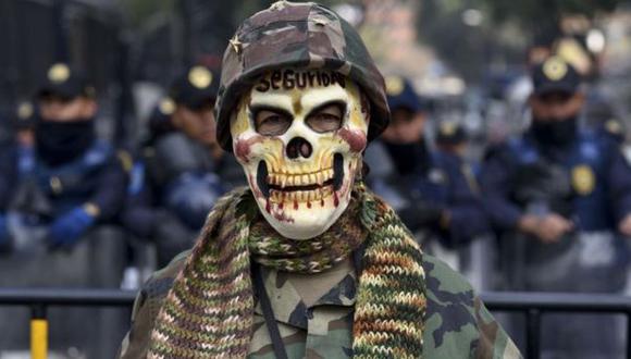 "La tropa: por qué mata un soldado" se debate en el Hay Festival de Querétaro. (Foto: AFP, vía BBC Mundo).