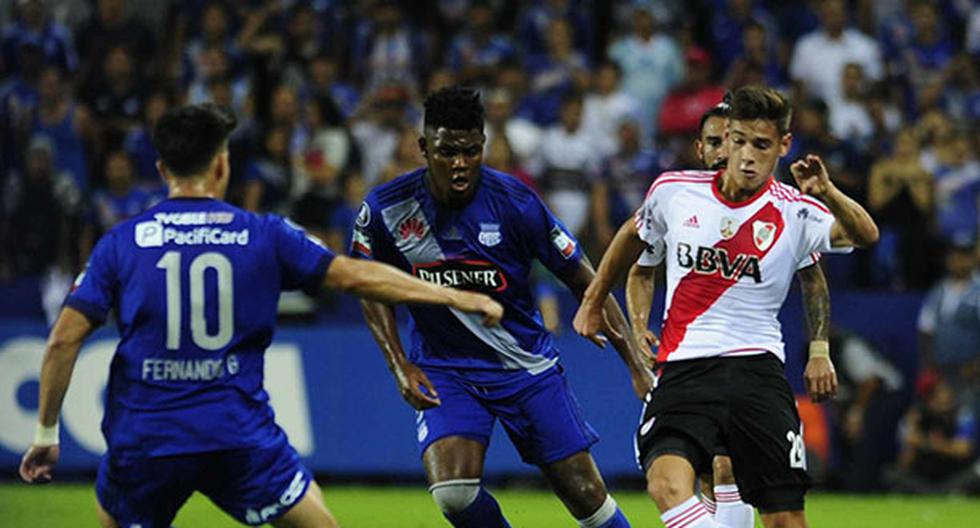 River Plate venció 1-2 a Emelec por la tercera jornada del Grupo 3 de la Copa Libertadores. (Foto: Getty Images)