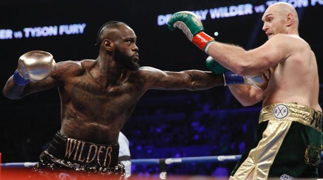 Tyson Fury vs. Deontay Wilder: pelea desde Los Ángeles. (Foto: AFP)