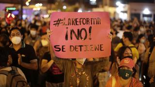 Peruanos expresaron su hartazgo e indignación: en defensa de la Sunedu y contra el gobierno