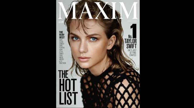 Taylor Swift, la mujer más hot del mundo en 2015 según "Maxim" - 1