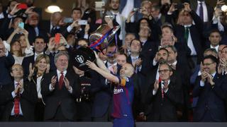 El Barcelona logra su trigésimo título de Copa del Rey, cuarto consecutivo