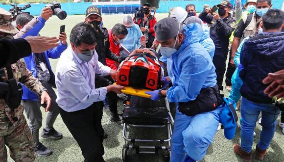 El herido recibirá atención especializada en hospital regional de esa ciudad. (Foto: Presidencia)