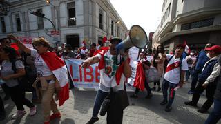 HOY: Marcha contra Pedro Castillo en Cercado de Lima EN VIVO: sigue todo sobre la manifestación