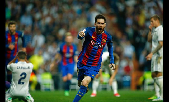 Hace tres años, en el Santiago Bernabéu, Lionel Messi convirtió su gol 500 | Foto: AP/EFE/AFP/Reuters