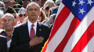 Obama en Normandía: Todo está escrito con sangre aquí