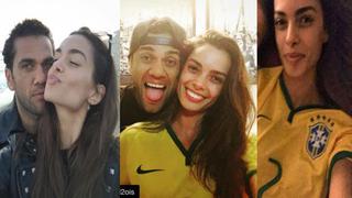Instagram: novia de Dani Alves apoya a Brasil en duelo con Perú