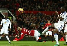 Mkhitaryan: su espectacular gol de escorpión con Manchester United que da la vuelta al mundo