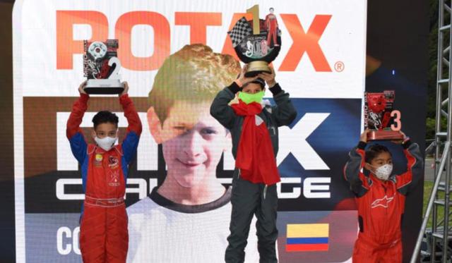 Mariano López se coronó bicampeón nacional de kartismo en Colombia | Foto: Difusión