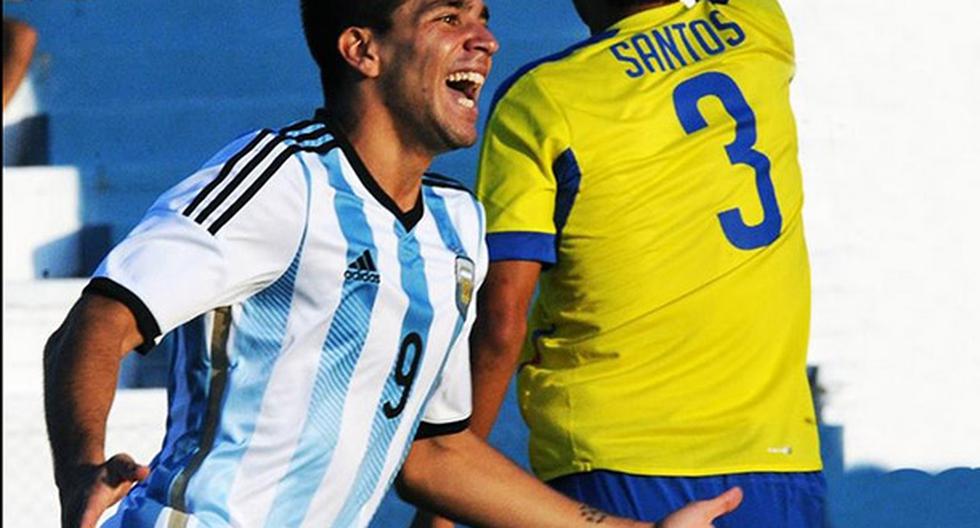 Giovanni Simeone es el goleador del Sudamericano Sub 20. (Foto: AFA.org.arg)