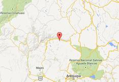 Arequipa: Sismo de 3,4 en Madrigal asustó a ciudadanos