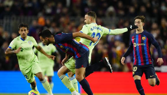 Barcelona y Getafe se vieron las caras por LaLiga.