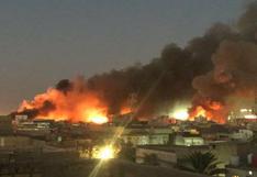 Irak: manifestantes irrumpen y prenden fuego al consulado de Irán en Basora