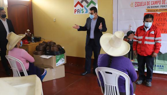 La donación ayudará a niños y jóvenes de distintos lugares del Perú. (Foto: Midis)
