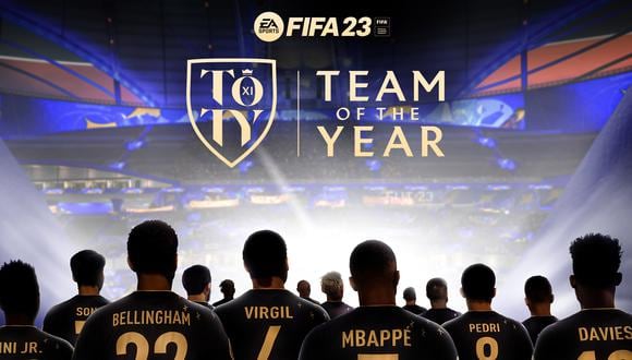 EA reveló al Team of the Year (TOTY) de FIFA 23. | (Foto: EA Sports FIFA 23)