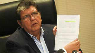 Alan García cuestionó posible compra de Repsol por parte del Gobierno