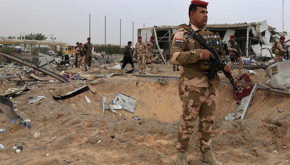 Irak: impactan cinco cohetes en una base militar que alberga tropas de Estados Unidos. (Foto referencial, Mohammed SAWAF / AFP).